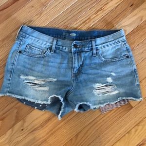 Old Navy patriotic shorts size 6